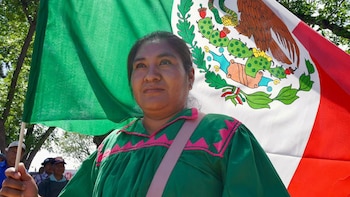 Presidenta de Morena afirma que la marcha en Chihuahua fue con “dignidad, orgullo y amor por México”