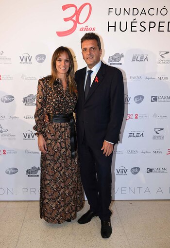 Malena Galmarini y Sergio Massa