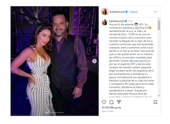 El posteo de Barbie Muriel