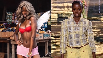 De las calles de Nigeria a la pasarela de Chanel: la historia de la modelo africana que conquistó París