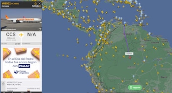 El vuelo V09502 de Conviasa