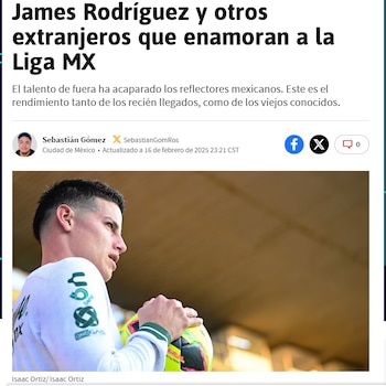 Publicación de Diario As sobre