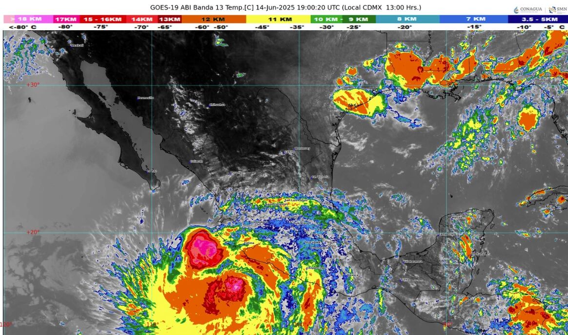 Tormenta Tropical Dalila