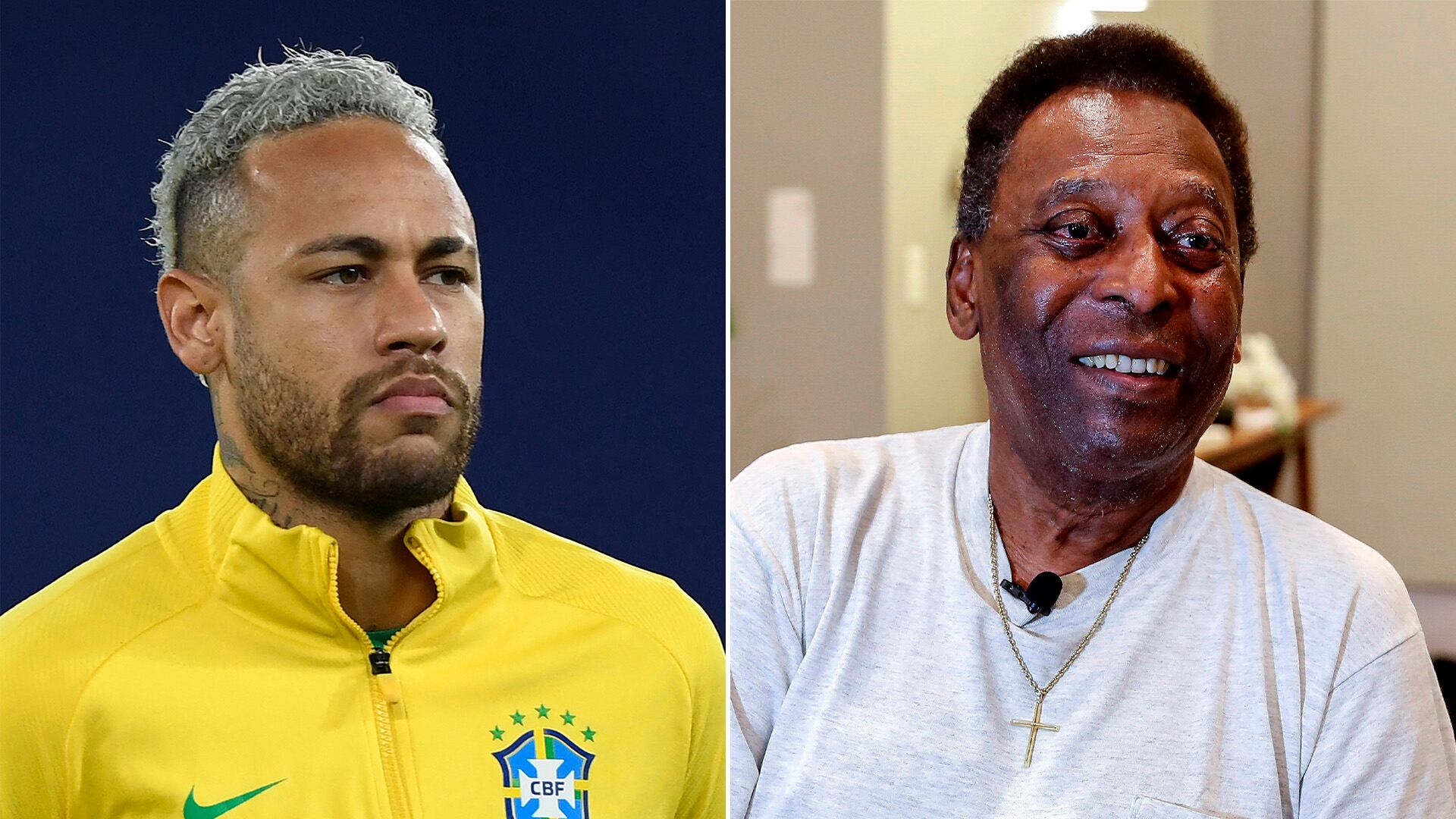Neymar y Pelé: dos productos del Santos