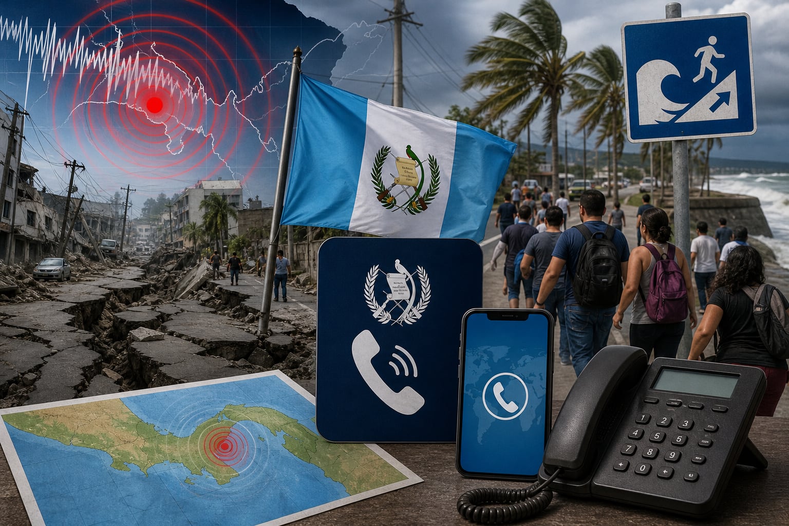Guatemala activa asistencia consular ante la alerta regional por un terremoto de magnitud 8.0 registrado en Panamá. (Imagen Ilustrativa Infobae)