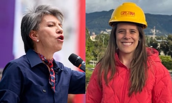 La alcadesa Claudia López defendió su gestión en la estructuración de proyectos como la troncal de TransMilenio de la 68 ante críticas de la concejala Cristina Calderón - crédito Lina Gasca/Colprensa y @CCalderonRA/X