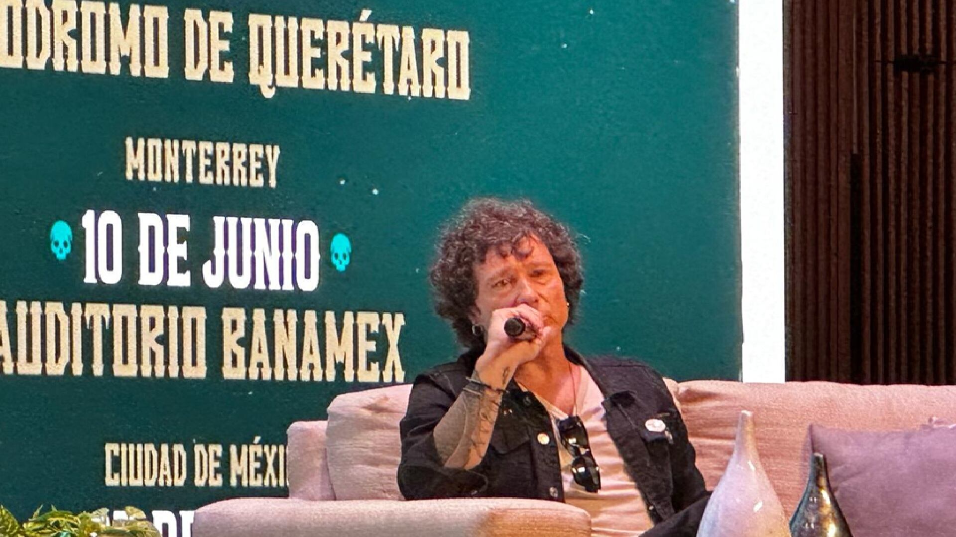 Enrique Bunbury Tour 2025: El Huracán Ambulante (Foto: Jorge Contreras/Infobae México)