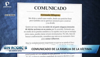 Milagros Leiva rompe su silencio tras polémica por menor del Liceo Naval: “No me van a distraer”. Captura: Panamericana TV.