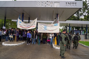 Protestas INTI