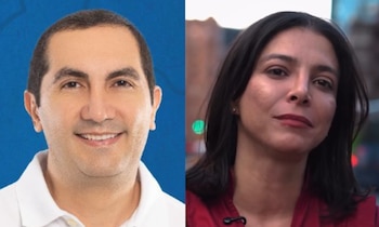 David Barguil y María Paz