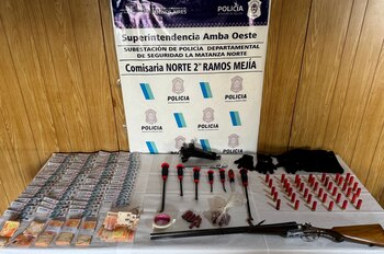 La Policía secuestró parte de