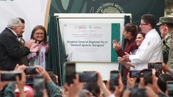 Sheinbaum inaugura Clínica 25 del