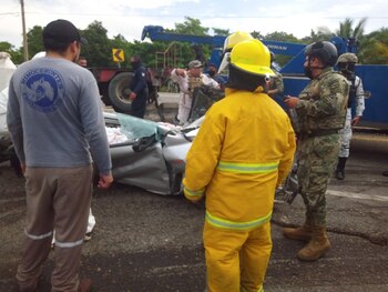 Imagen publicada por Protección Civil