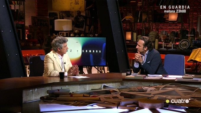 Juan Valderrama en el programa