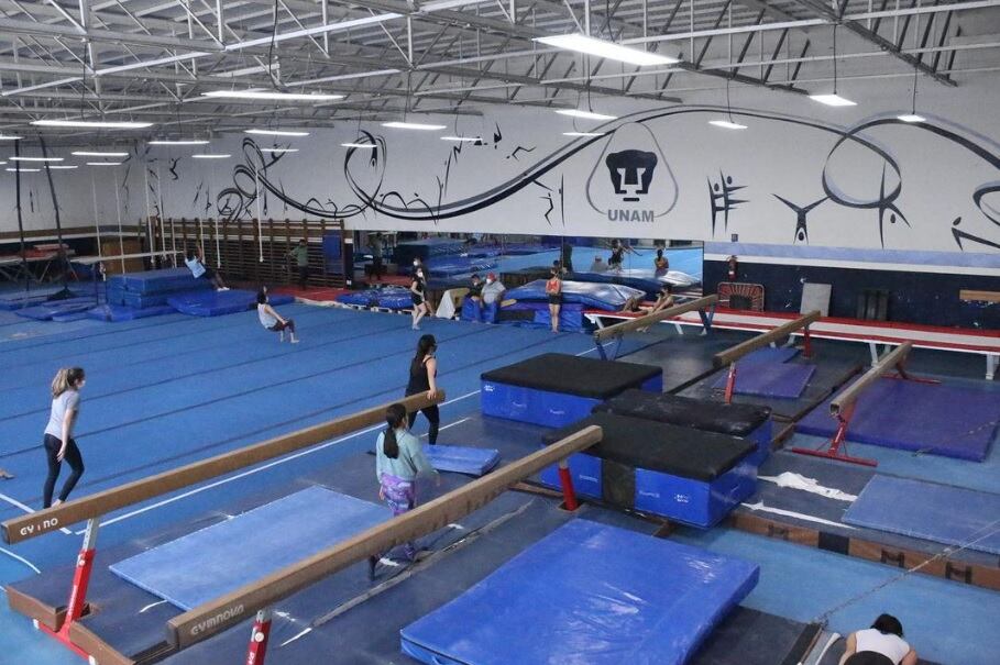En espacios cerrados el aforo es del 60% (Foto: Instagram/@deporteunam)
