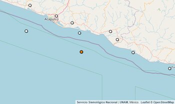 Teblor reportado en Guerrero.
(SSN)