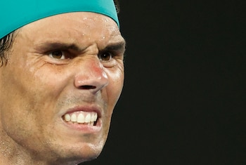 Nadal sufrió durante los primeros minutos del partido