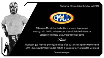 Murió el "Plata" ex luchador