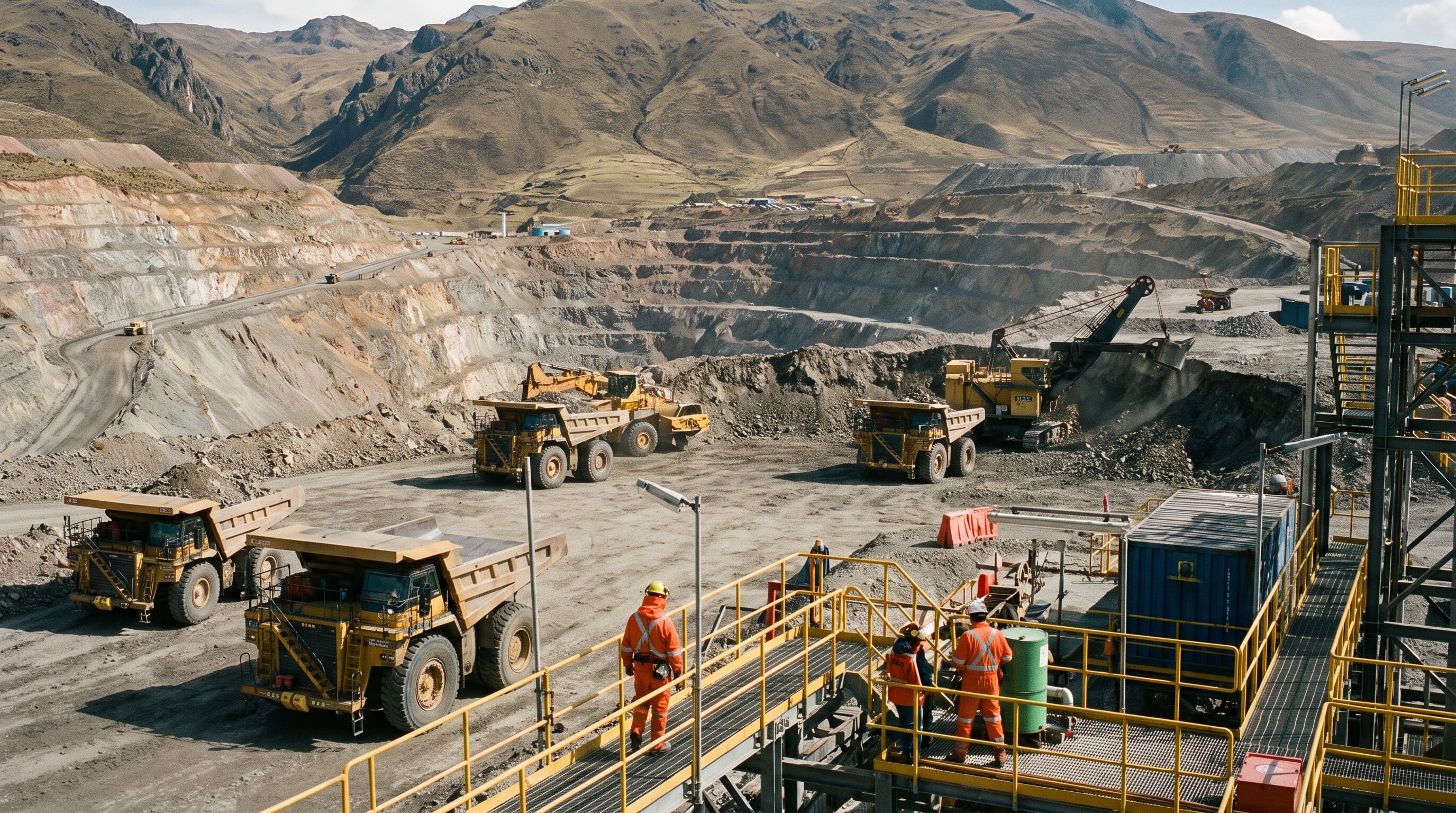 La minería fue el sector con mayor incidencia en la expansión del EMAE. (Imagen Ilustrativa Infobae)