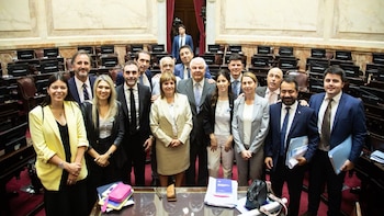 Senadores de La Libertad Avanza