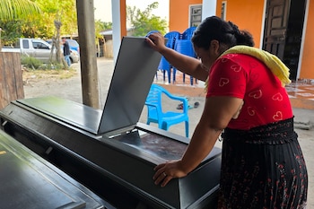 La violencia en Honduras mantiene el desplazamiento interno de miles de personas hondureño. Foto Infobae Centroamérica/EFE/ Germán Reyes