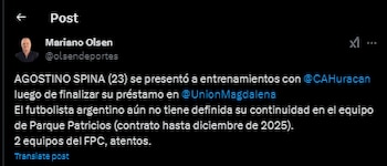 El delantero argentino tiene mercado