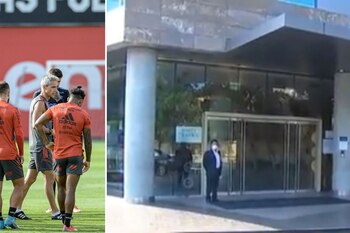 Flamengo llegó a Lima el