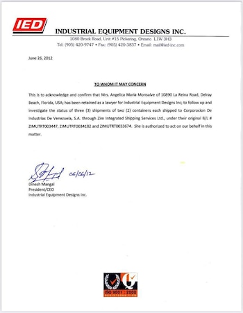 Pruebas de la fiscal Angélica