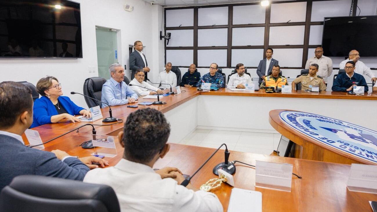 El COE presentó el Plan Nacional de Contingencia para fortalecer la preparación, la coordinación y la respuesta ante fenómenos hidrometeorológicos de la temporada ciclónica. (Cortesía: Gobierno de República Dominicana)