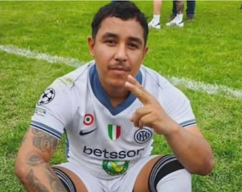 El jugador se desempeñaba como portero en su equipo.