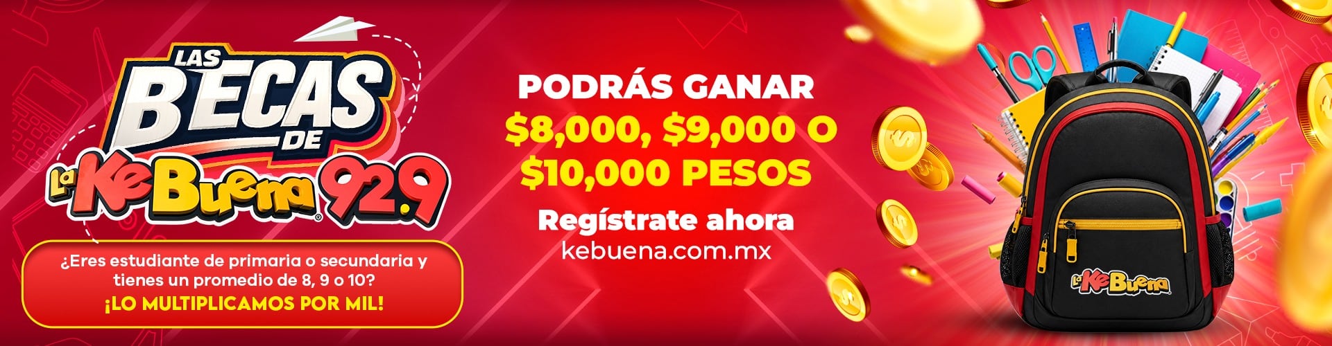 Becas La KeBuena 2026