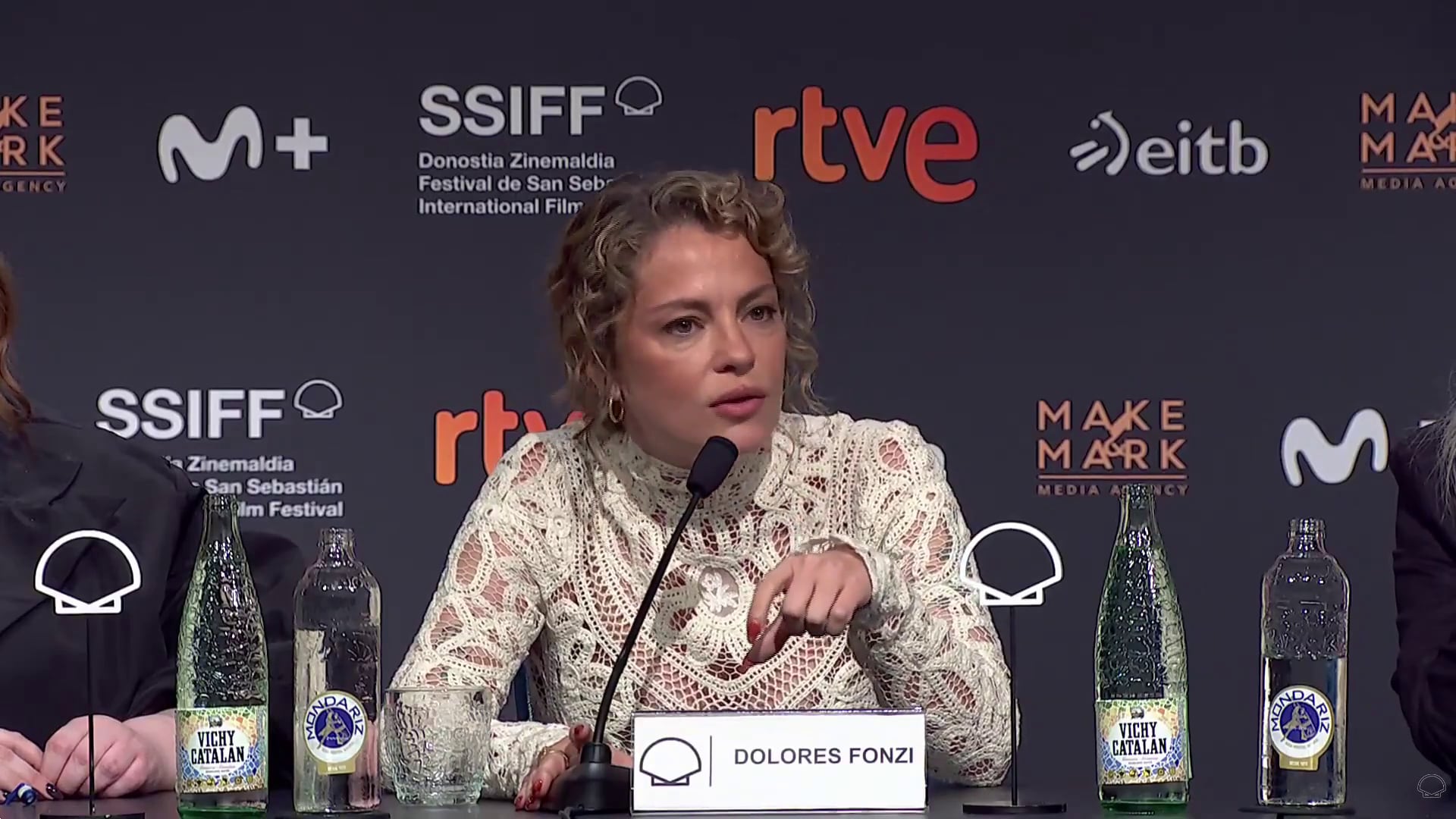 Dolores Fonzi y un reclamo desde San Sebastián: “Cortaron todo tipo de posibilidad de puente”