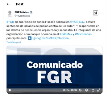 Parte del informe de las