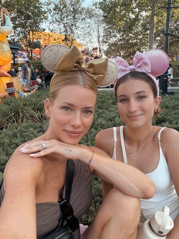 Nicole Neumann junto a su hija Indiana