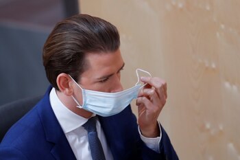 El canciller de Austria, Sebastian