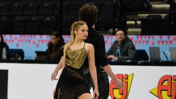 Sofía Val, la patinadora española