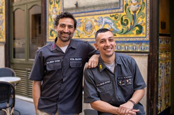 Adrián Sehob y Víctor Camargo