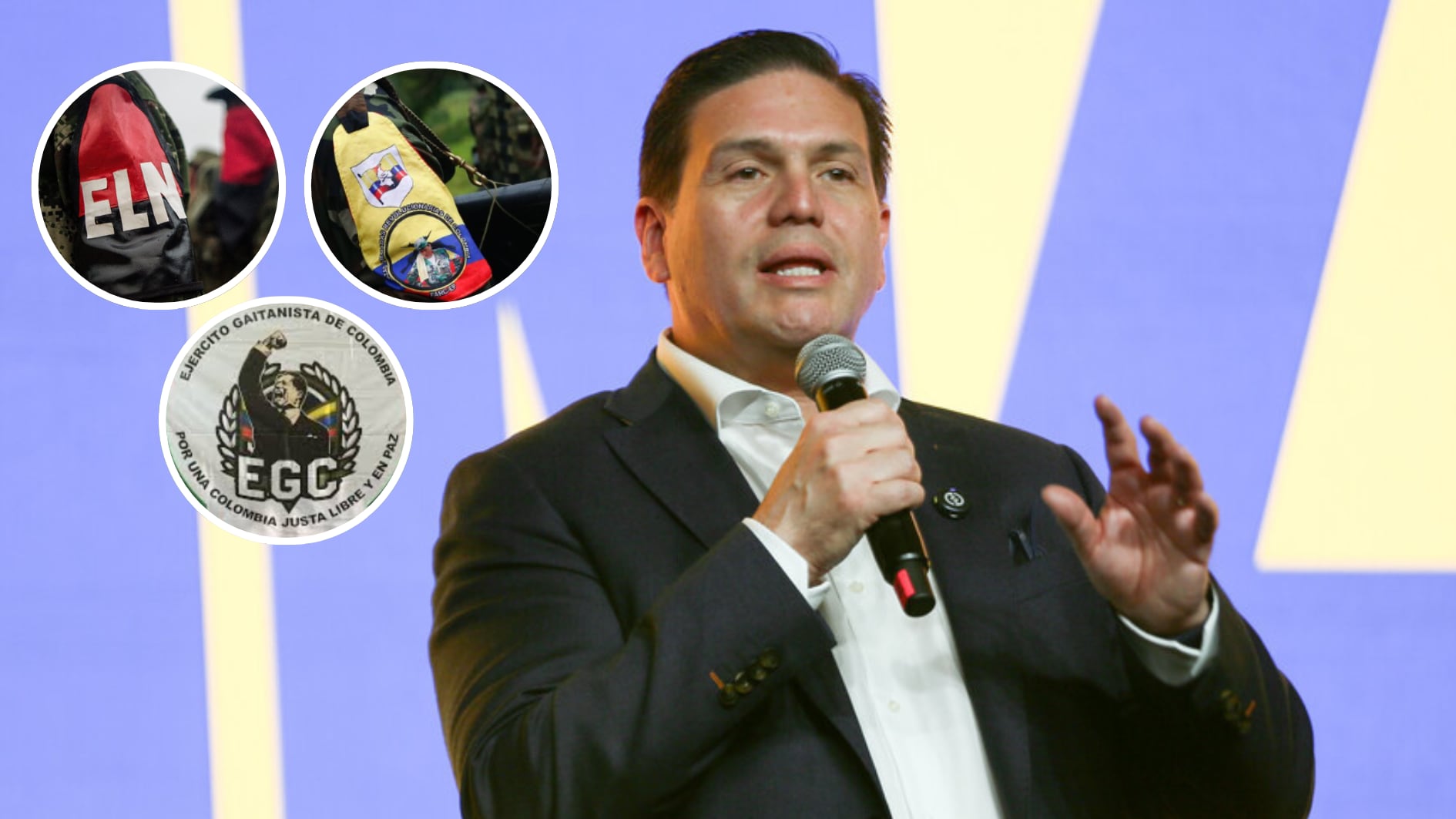 Tres grupos armados ilegales estarían interfiriendo, según Pinzón, además de sus células criminales distribuidas a lo largo y ancho del país - crédito archivo AFP | EFE/Ernesto Guzmán | Lina Gasca/Colprensa | Colombia Reports / sitio web