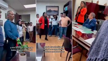 Trabajadores del poder judicial intimidaron