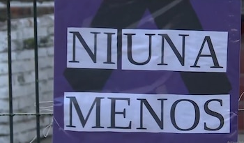 Femicidio de Avril generó conmoción en Ciudad del Plata, Uruguay (Captura Telemundo/Canal 12)