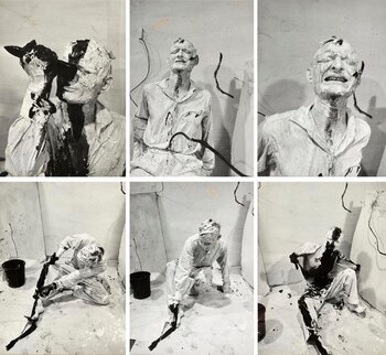 De la performance "Autopintura", de