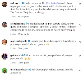 Los mensajes de felicitaciones a