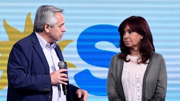 La relación entre Alberto Fernández y Cristina Kirchner está estancada (Foto Jose Brusco | pool argra)