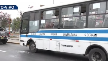 Atacan a balazos bus de Translima y chofer resulta herido en San Martín de Porres