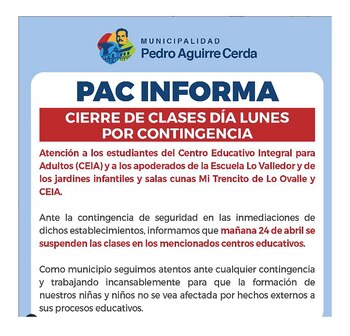 El instructivo que publicó el
