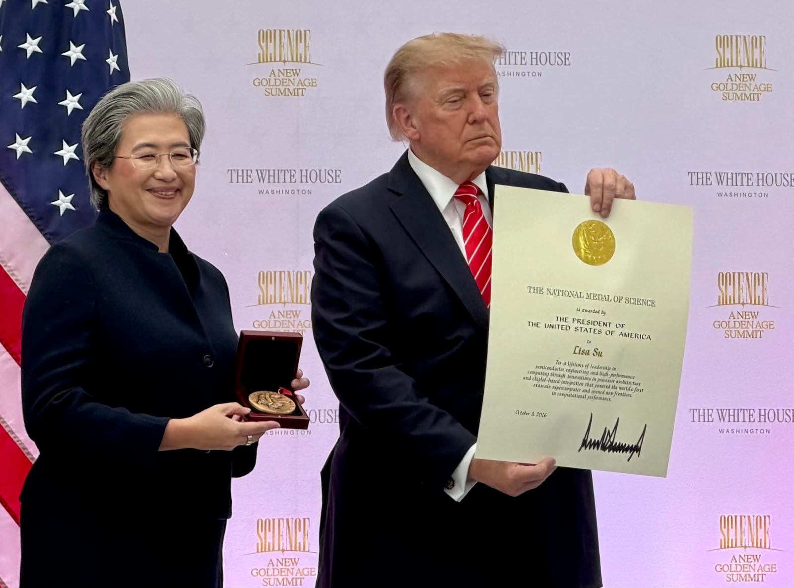 La condecoración representa la mayor distinción presidencial estadounidense para quienes realizaron aportes a disciplinas científicas y académicas. (AMD)