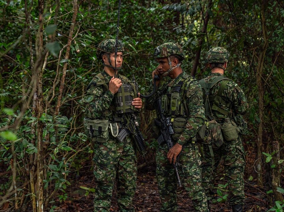 El hecho dejó un muerto y dos heridos - crédito Ejército Nacional de Colombia/Facebook