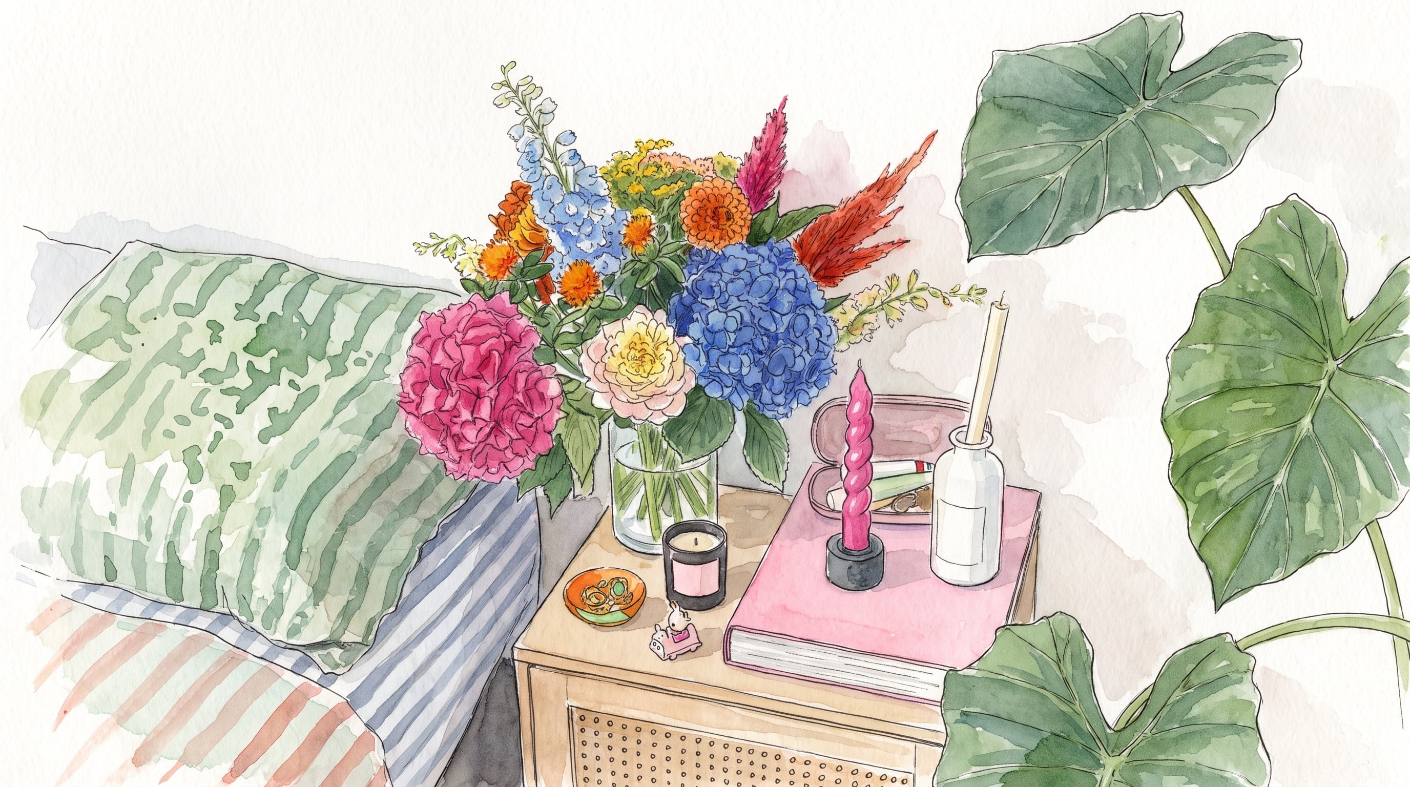 Los cuidados adecuados prolongan la frescura de las flores cortadas durante varios días. (Imagen Ilustrativa Infobae)