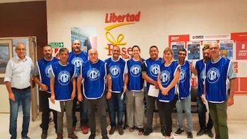 La "patrulla" sindical de Villa