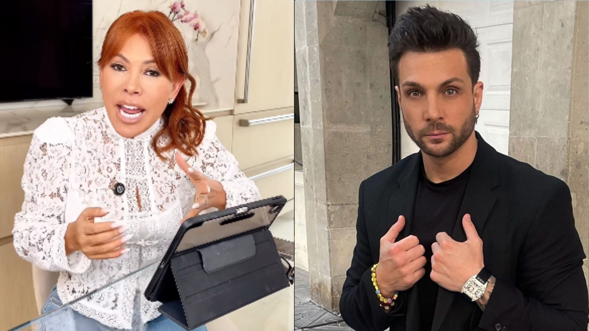 Magaly Medina destruye a Nicola Porcella por justificar infidelidad. IG